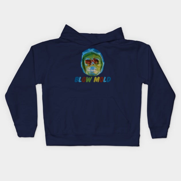 Skeletor Blow Mold Kids Hoodie by Toy Culprits